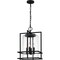 Quoizel Damien 4-Light Earth Black Pendant DMN1514EK - alternate 1